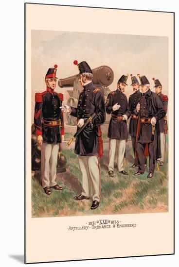 Artillery and Ordinance Engineers-H.a. Ogden-Mounted Art Print