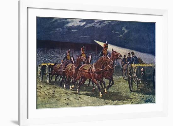 Artillery at Tattoo-WB Wollen-Framed Art Print