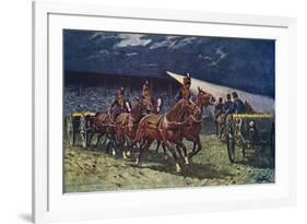 Artillery at Tattoo-WB Wollen-Framed Art Print