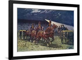 Artillery at Tattoo-WB Wollen-Framed Art Print