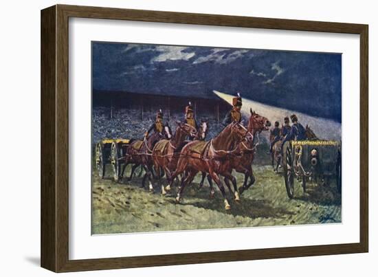 Artillery at Tattoo-WB Wollen-Framed Art Print