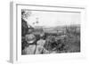 Artillery Barrage before an Advance, Aisne, France, 2 September 1918-null-Framed Giclee Print