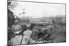 Artillery Barrage before an Advance, Aisne, France, 2 September 1918-null-Mounted Giclee Print