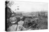 Artillery Barrage before an Advance, Aisne, France, 2 September 1918-null-Stretched Canvas