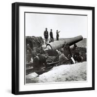 Artillery Battery of the Federal Army During the American Civil War, 1862-Mathew Brady-Framed Giclee Print