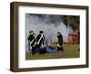 Artillery Demonstration, Revolutionary War Reenactment at Yorktown Battlefield, Virginia-null-Framed Photographic Print