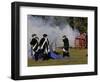 Artillery Demonstration, Revolutionary War Reenactment at Yorktown Battlefield, Virginia-null-Framed Photographic Print