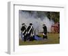 Artillery Demonstration, Revolutionary War Reenactment at Yorktown Battlefield, Virginia-null-Framed Photographic Print