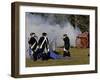 Artillery Demonstration, Revolutionary War Reenactment at Yorktown Battlefield, Virginia-null-Framed Photographic Print