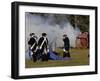 Artillery Demonstration, Revolutionary War Reenactment at Yorktown Battlefield, Virginia-null-Framed Photographic Print