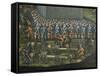 Artillery Formation-null-Framed Stretched Canvas