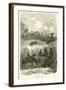 Artillery in Action, October 1870-null-Framed Giclee Print