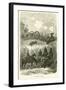 Artillery in Action, October 1870-null-Framed Giclee Print