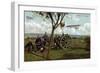 "Artillery in Position", 1914-null-Framed Giclee Print