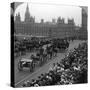 Artillery in the Great March of the Empire's Forces, Westminster Bridge, London, 1919-null-Stretched Canvas