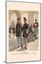 Artillery, Infantry, Mounted Rifles, Light Artillery-H.a. Ogden-Mounted Art Print