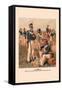 Artillery, Infantry, Rifle, Dragoon and Cadet 1813-1816-H.a. Ogden-Framed Stretched Canvas