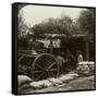 Artillery Position, World War I, 1914-1918-null-Framed Stretched Canvas