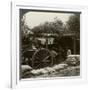 Artillery Position, World War I, 1914-1918-null-Framed Photographic Print