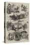 Artillery Volunteers at Shoeburyness, Scenes in Camp-null-Stretched Canvas