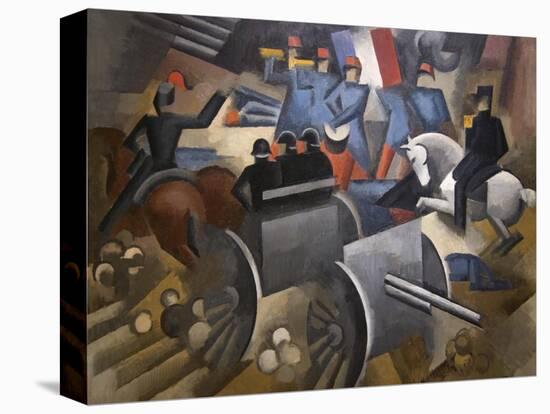 Artillery-Roger de La Fresnaye-Stretched Canvas