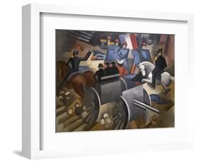 Artillery-Roger de La Fresnaye-Framed Art Print