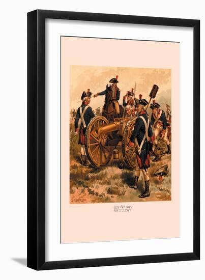 Artillery-H.a. Ogden-Framed Art Print