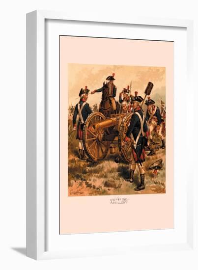 Artillery-H.a. Ogden-Framed Art Print