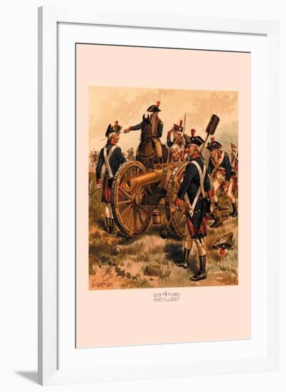 Artillery-H.a. Ogden-Framed Art Print