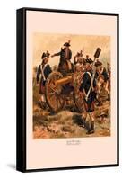 Artillery-H.a. Ogden-Framed Stretched Canvas