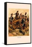 Artillery-H.a. Ogden-Framed Stretched Canvas