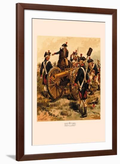 Artillery-H.a. Ogden-Framed Art Print