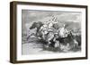 Artilleryman Leading His Horses into the Field, 1913-Theodore Gericault-Framed Giclee Print