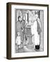 Artisan Family Having their Child Baptised-null-Framed Giclee Print
