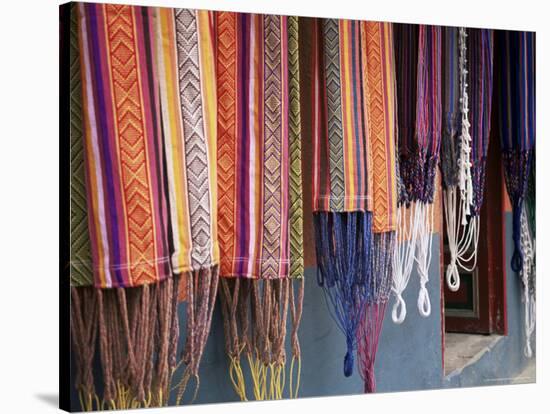 Artisan Shop, Raquira, Boyaca District, Colombia, South America-Jane O'callaghan-Stretched Canvas