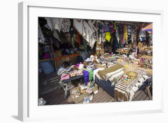 Artisania Market, Delcahue, Island of Chiloe, Chile, South America-Peter Groenendijk-Framed Photographic Print