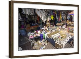 Artisania Market, Delcahue, Island of Chiloe, Chile, South America-Peter Groenendijk-Framed Photographic Print