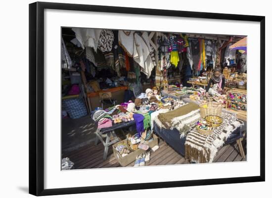 Artisania Market, Delcahue, Island of Chiloe, Chile, South America-Peter Groenendijk-Framed Photographic Print