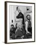 Artist Alice Neal in Her Studio-Alfred Eisenstaedt-Framed Premium Photographic Print