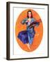 "Artist and Her Palette,"September 9, 1933-John LaGatta-Framed Giclee Print