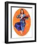 "Artist and Her Palette,"September 9, 1933-John LaGatta-Framed Giclee Print