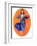 "Artist and Her Palette,"September 9, 1933-John LaGatta-Framed Giclee Print