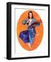 "Artist and Her Palette,"September 9, 1933-John LaGatta-Framed Giclee Print