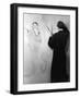Artist at Work-Lincoln Collins-Framed Photographic Print