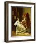 Artist at Work-Alfred Emile Stevens-Framed Premium Giclee Print