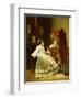 Artist at Work-Alfred Emile Stevens-Framed Premium Giclee Print