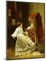 Artist at Work-Alfred Emile Stevens-Mounted Premium Giclee Print