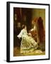 Artist at Work-Alfred Emile Stevens-Framed Giclee Print