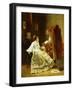 Artist at Work-Alfred Emile Stevens-Framed Giclee Print