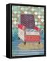 Artist Chair-Jenny McGee-Framed Stretched Canvas